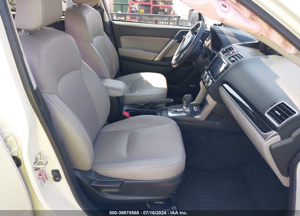2017 SUBARU FORESTER 2.5I LIMITED VIN: JF2SJARCXHH553973