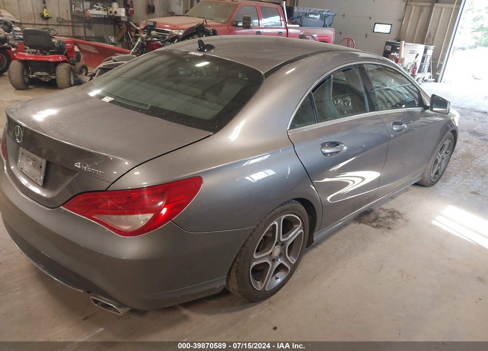 2014 MERCEDES-BENZ CLA 250 4MATIC VIN: WDDSJ4GB8EN088364