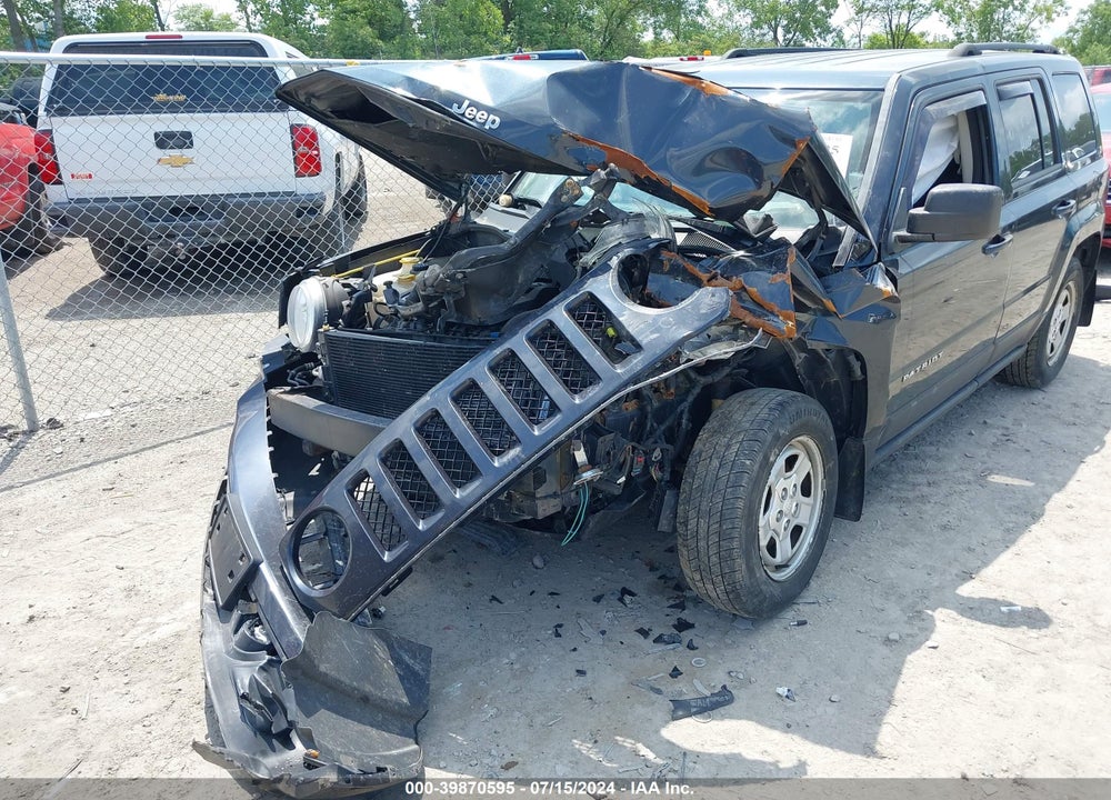 2016 JEEP PATRIOT SPORT VIN: 1C4NJRBB9GD556672