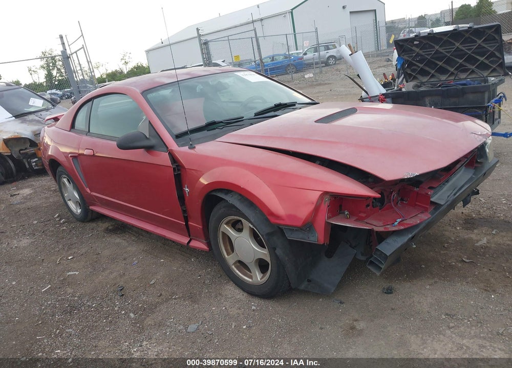 2002 FORD MUSTANG VIN: 1FAFP40422F212095