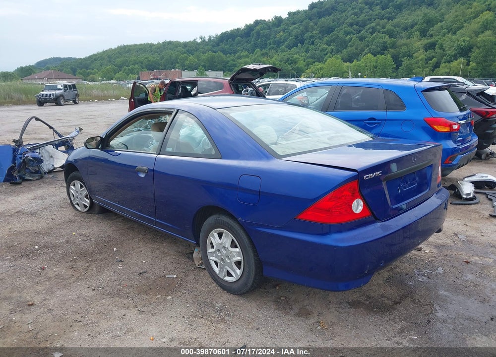 2005 HONDA CIVIC VP VIN: 1HGEM221X5L006259