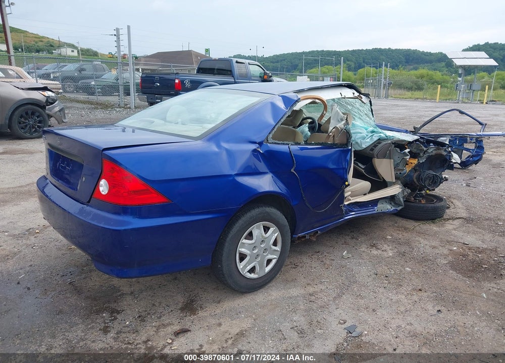2005 HONDA CIVIC VP VIN: 1HGEM221X5L006259