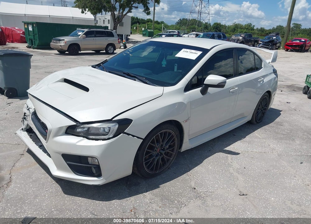 2016 SUBARU WRX STI VIN: JF1VA2M64G9822101