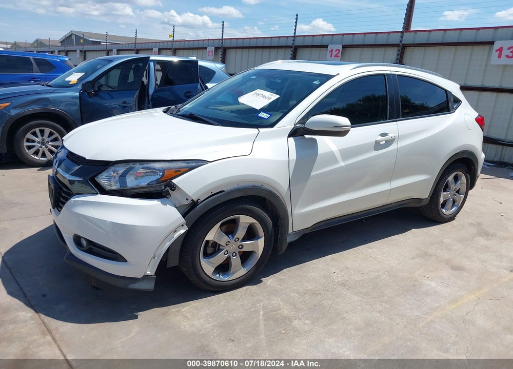 2016 HONDA HR-V EX-L VIN: 3CZRU5H78GM756025