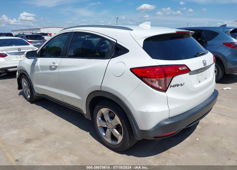 2016 HONDA HR-V EX-L VIN: 3CZRU5H78GM756025