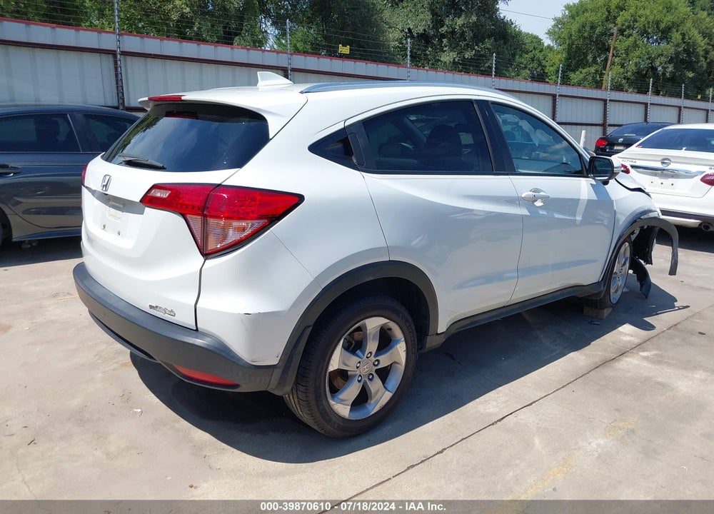 2016 HONDA HR-V EX-L VIN: 3CZRU5H78GM756025