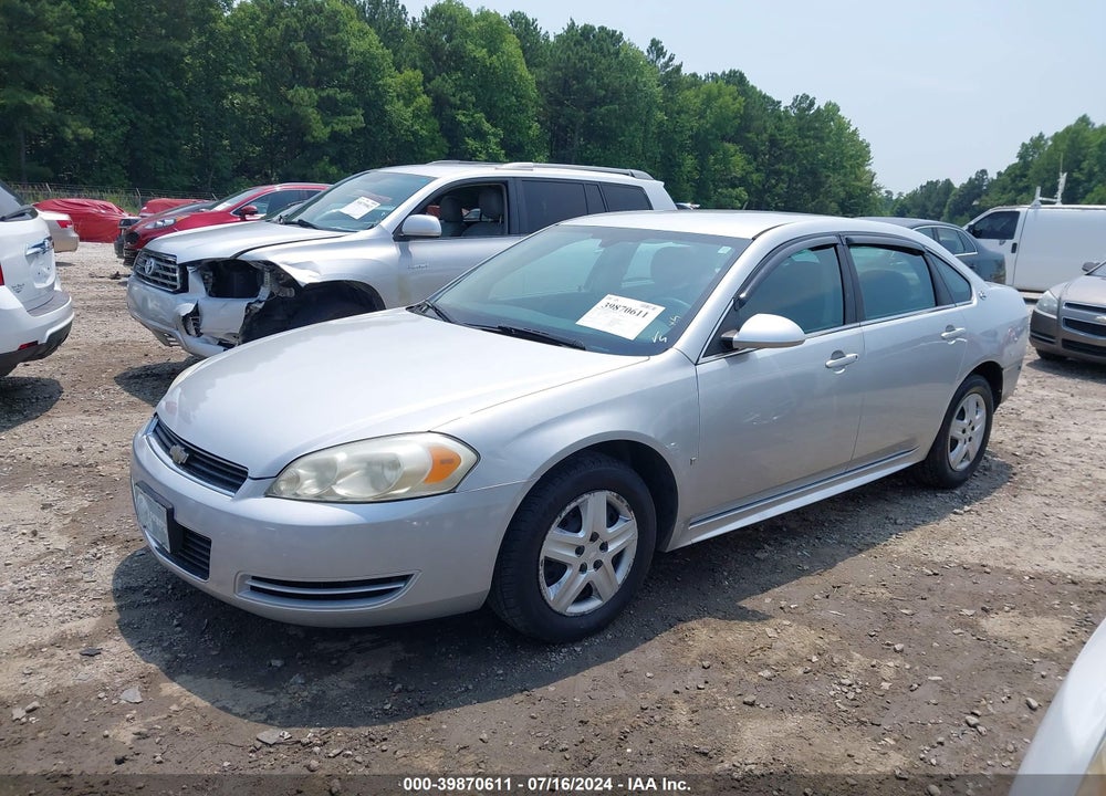 2009 CHEVROLET IMPALA LS VIN: 2G1WB57K091287794