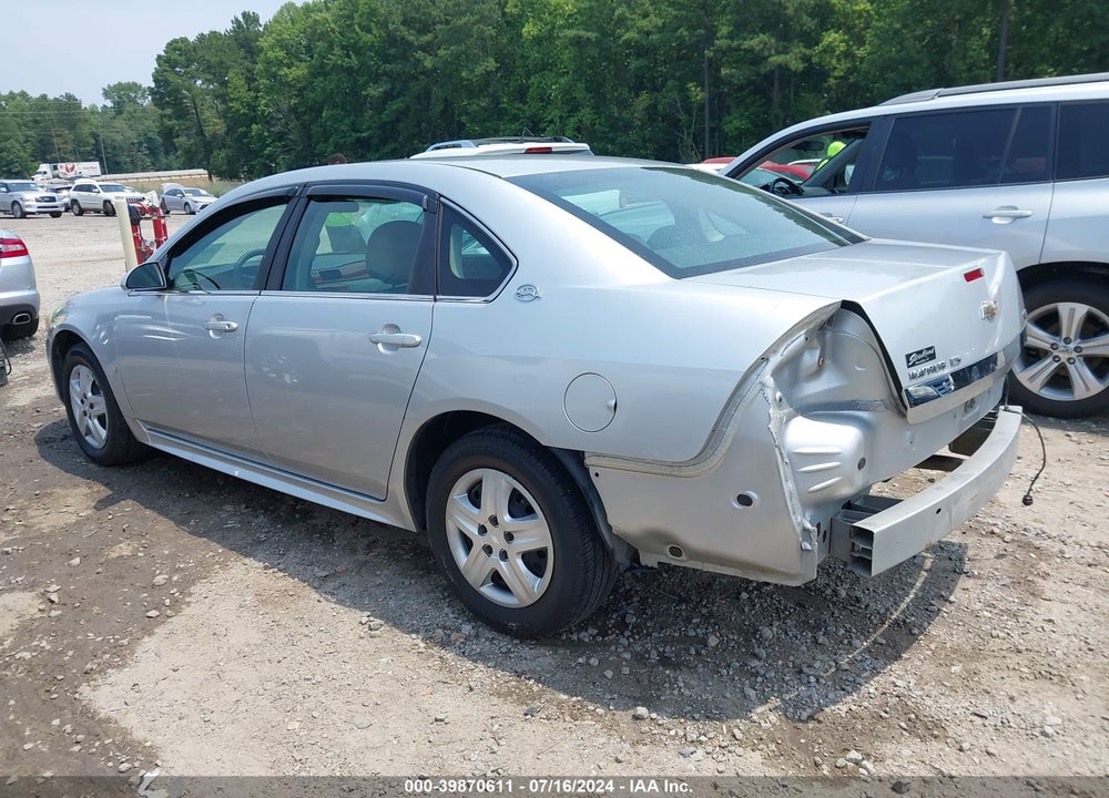 2009 CHEVROLET IMPALA LS VIN: 2G1WB57K091287794