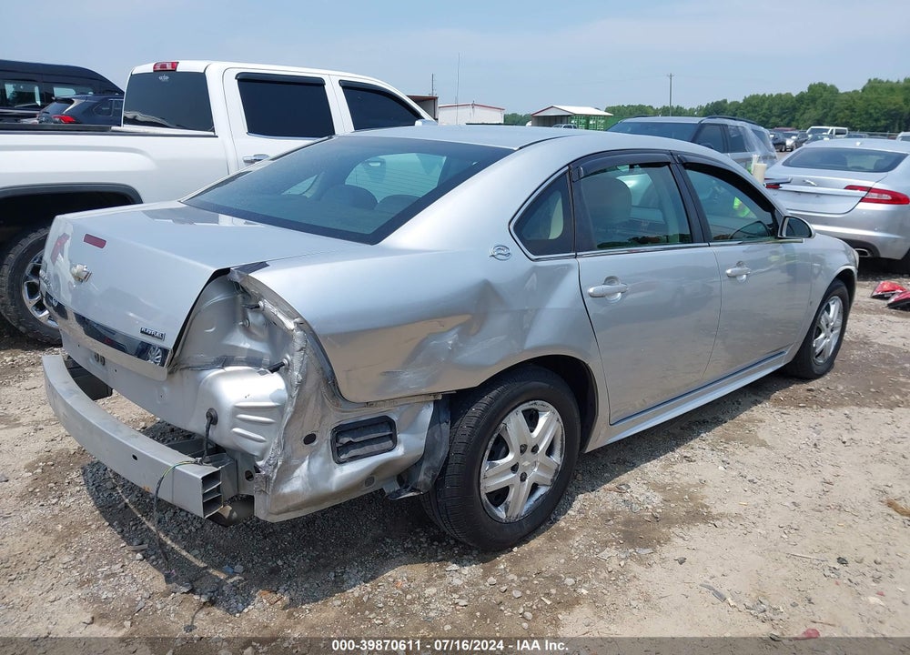 2009 CHEVROLET IMPALA LS VIN: 2G1WB57K091287794