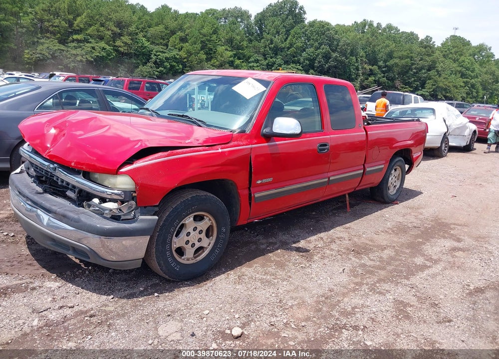 1999 CHEVROLET SILVERADO 1500 LS VIN: 2GCEC19T5X1281775