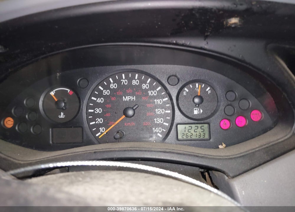 2001 FORD FOCUS LX VIN: 1FAFP33P91W201934