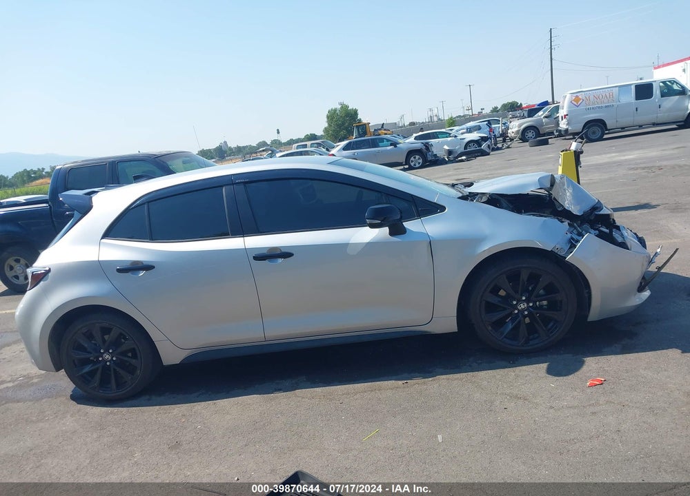 2021 TOYOTA COROLLA SE NIGHTSHADE EDITION VIN: JTND4MBE3M3108764