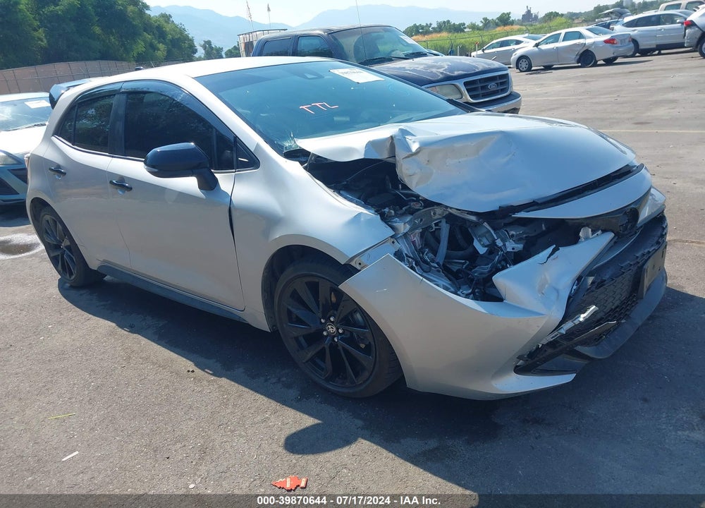 2021 TOYOTA COROLLA SE NIGHTSHADE EDITION VIN: JTND4MBE3M3108764