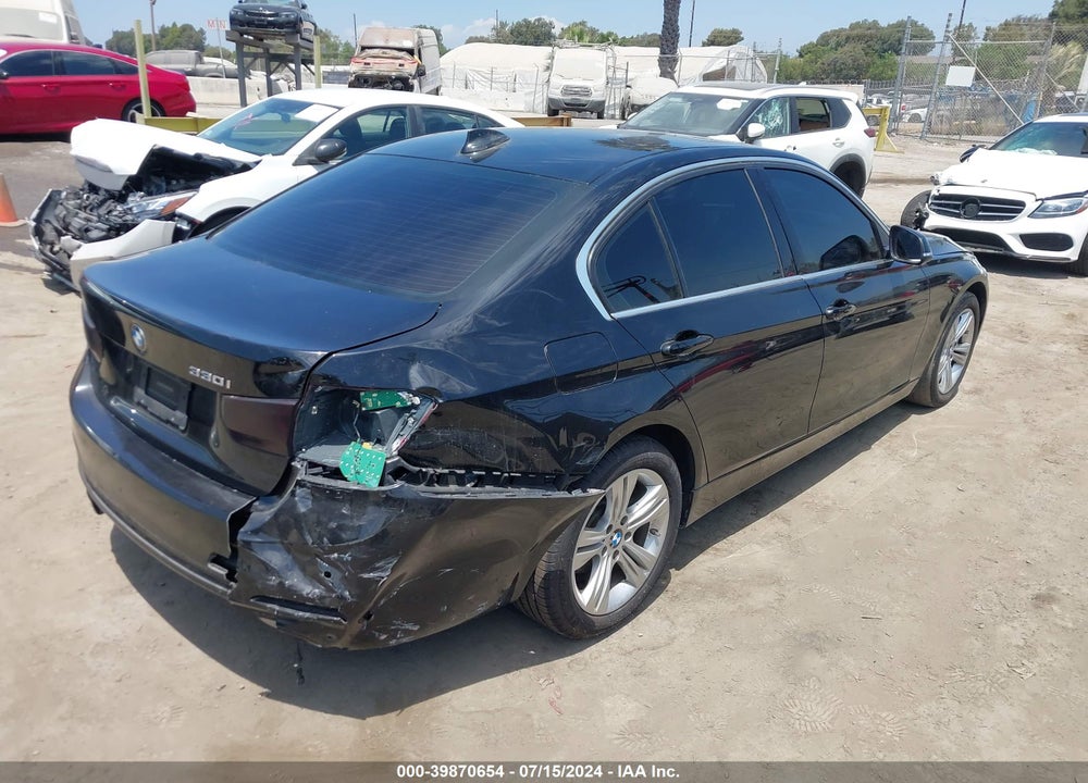 2017 BMW 330I VIN: WBA8B9G37HNU53139