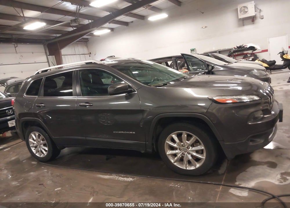 2015 CHEROKEE JEEP  LIMITED VIN: 1C4PJMDS0FW665582