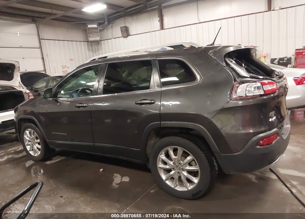 2015 CHEROKEE JEEP  LIMITED VIN: 1C4PJMDS0FW665582