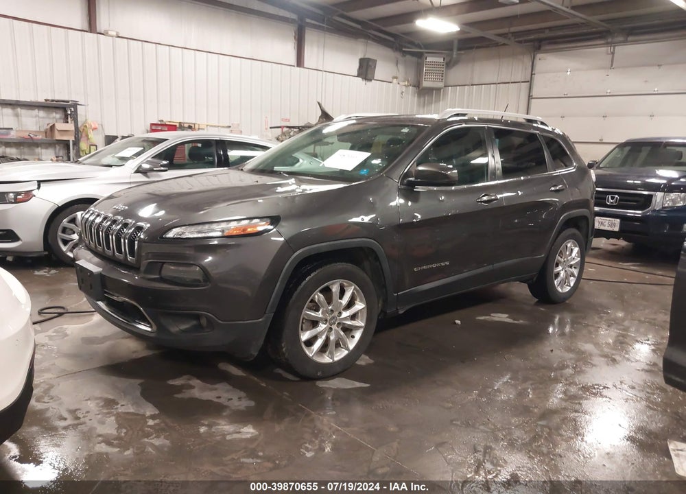 2015 CHEROKEE JEEP  LIMITED VIN: 1C4PJMDS0FW665582