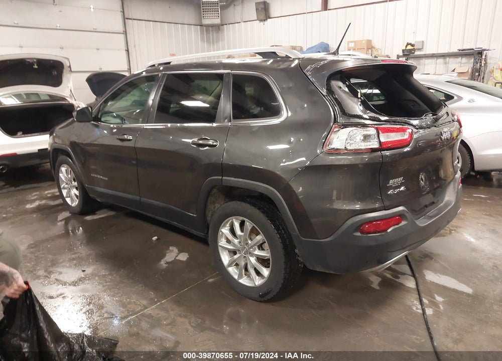 2015 CHEROKEE JEEP  LIMITED VIN: 1C4PJMDS0FW665582