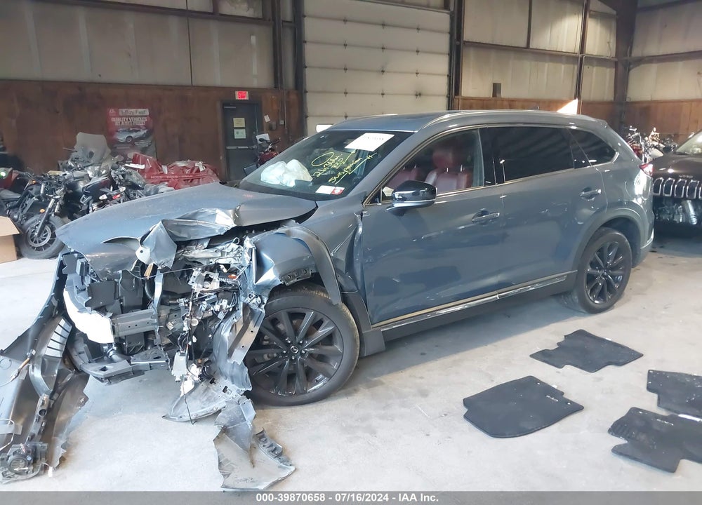 2022 MAZDA CX-9 CARBON EDITION VIN: JM3TCBDY4N0618906