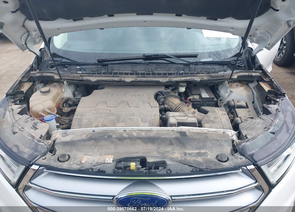 2017 FORD EDGE TITANIUM VIN: 2FMPK3K82HBB73747