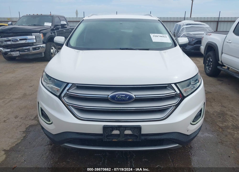 2017 FORD EDGE TITANIUM VIN: 2FMPK3K82HBB73747