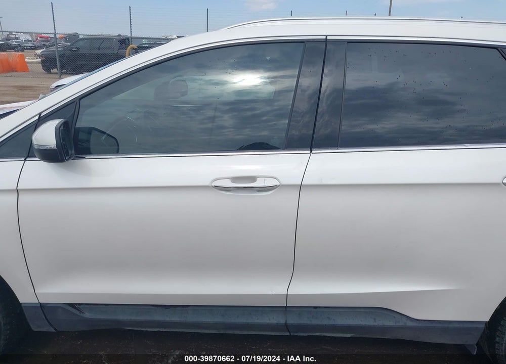 2017 FORD EDGE TITANIUM VIN: 2FMPK3K82HBB73747