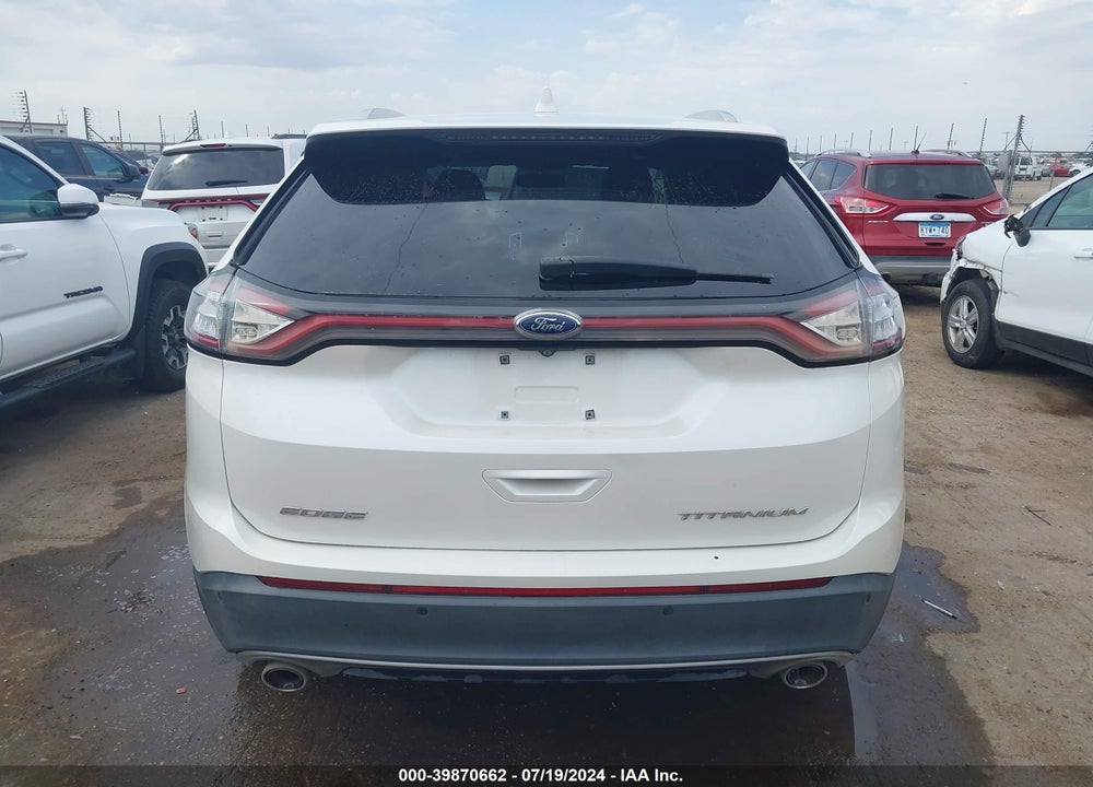 2017 FORD EDGE TITANIUM VIN: 2FMPK3K82HBB73747