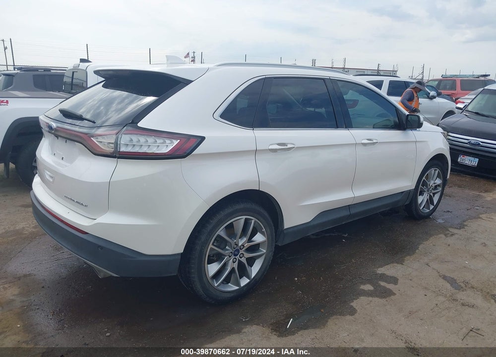 2017 FORD EDGE TITANIUM VIN: 2FMPK3K82HBB73747