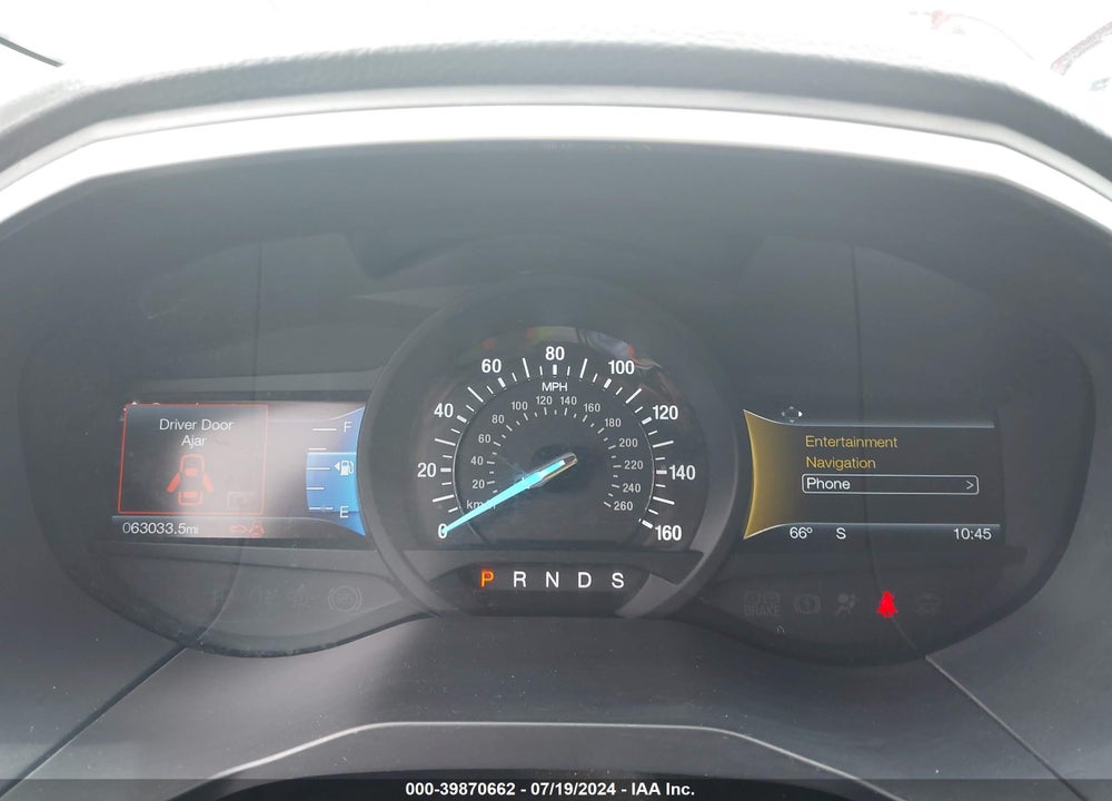 2017 FORD EDGE TITANIUM VIN: 2FMPK3K82HBB73747