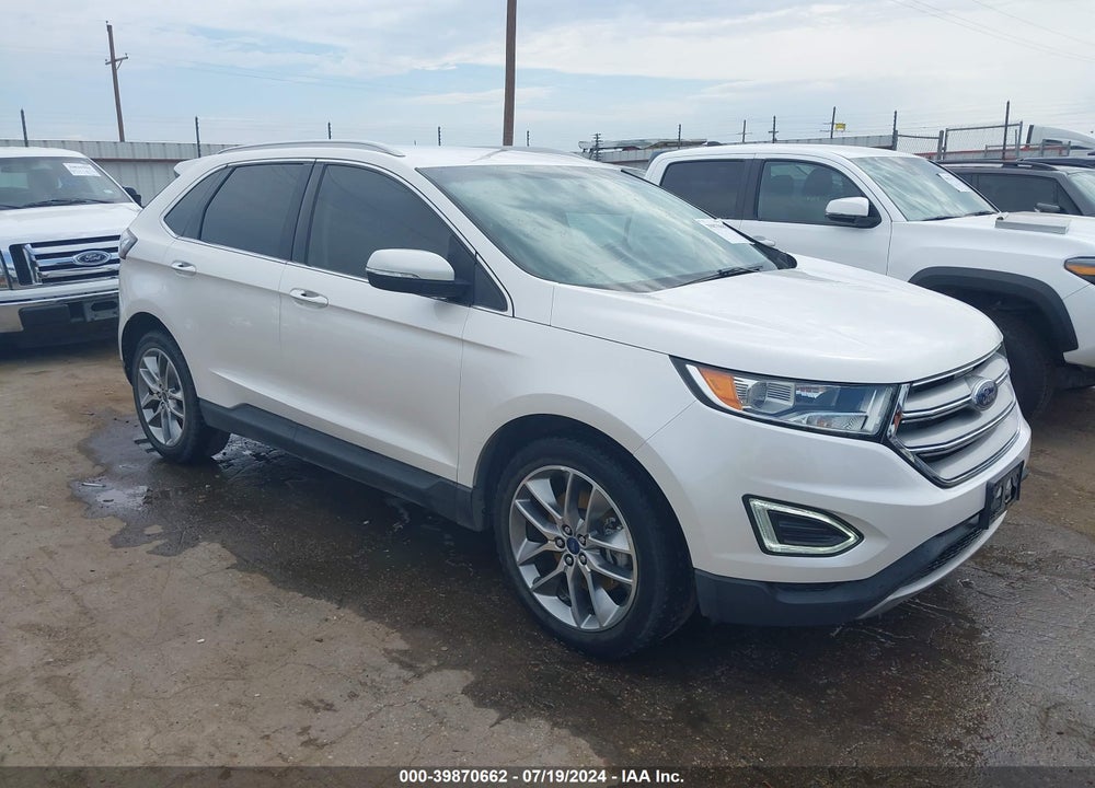 2017 FORD EDGE TITANIUM VIN: 2FMPK3K82HBB73747