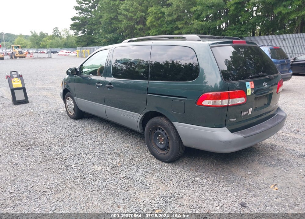 2003 TOYOTA SIENNA CE VIN: 4T3ZF19CX3U538830