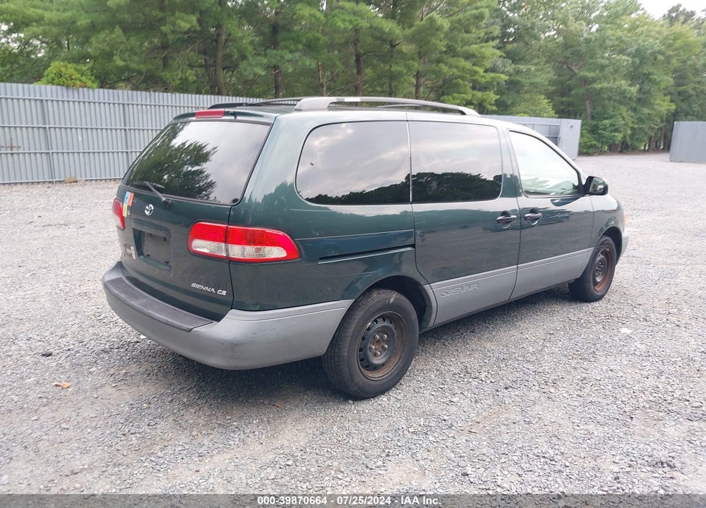 2003 TOYOTA SIENNA CE VIN: 4T3ZF19CX3U538830