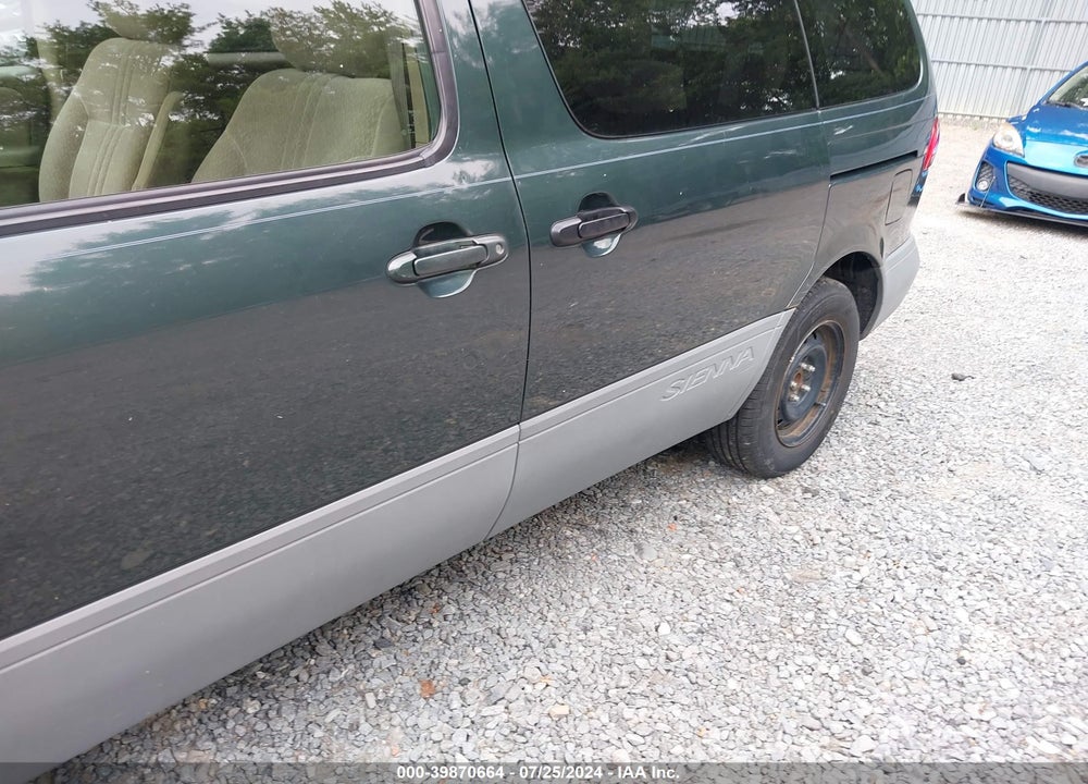 2003 TOYOTA SIENNA CE VIN: 4T3ZF19CX3U538830