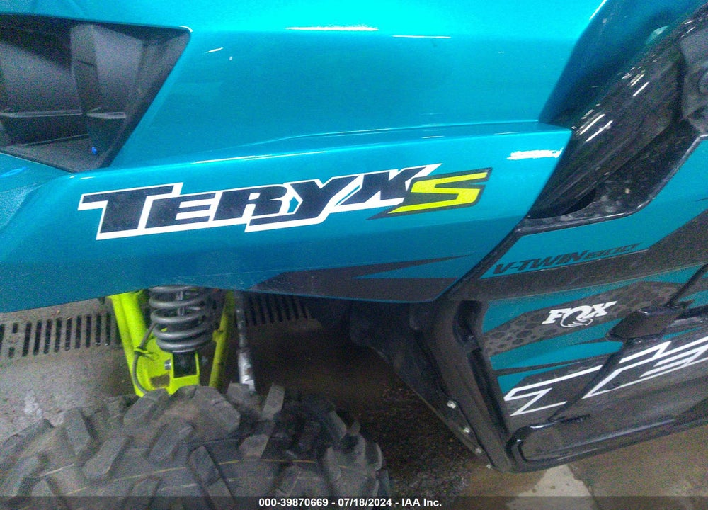 2023 KAWASAKI KRF800 VIN: JKBRFCJ13PB504304