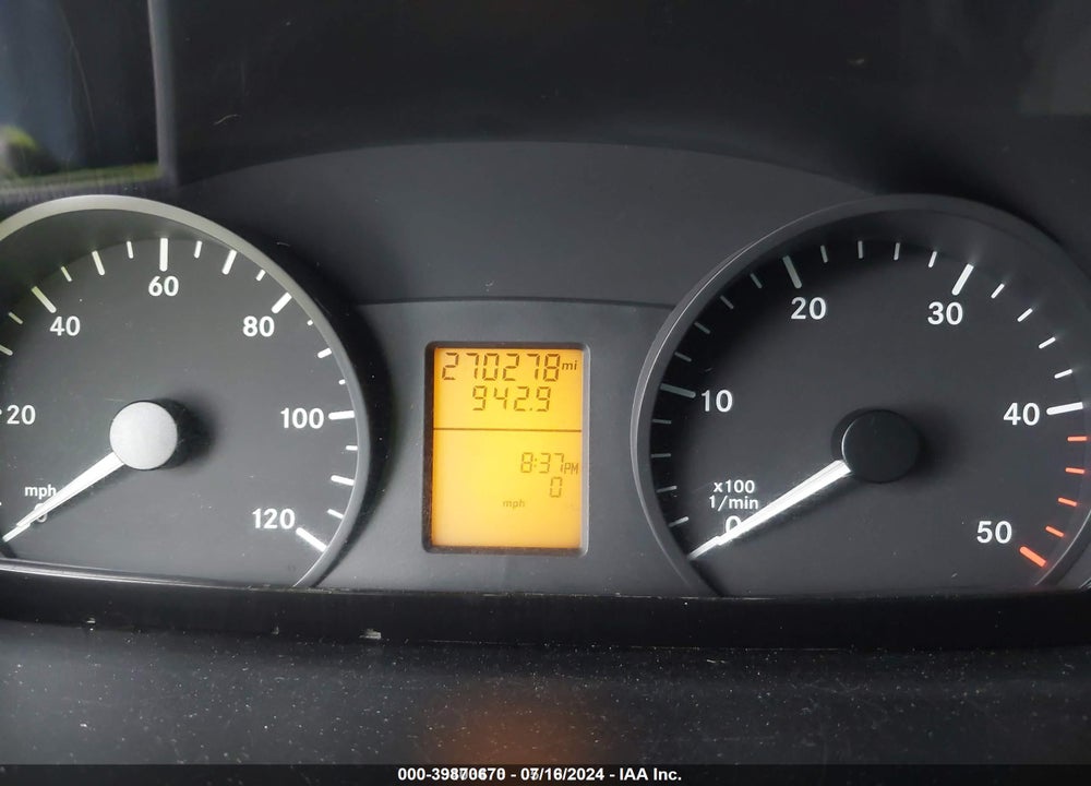 2010 FREIGHTLINER SPRINTER 2500 VIN: WDYPE7CC1A5454362