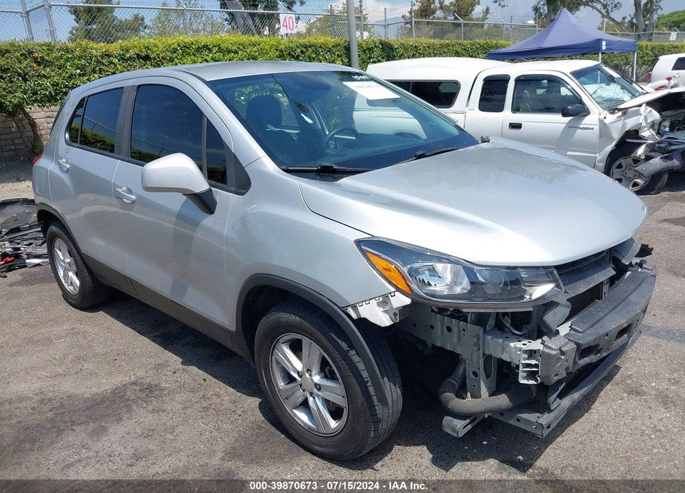 2022 CHEVROLET TRAX FWD LS VIN: KL7CJKSM6NB526485