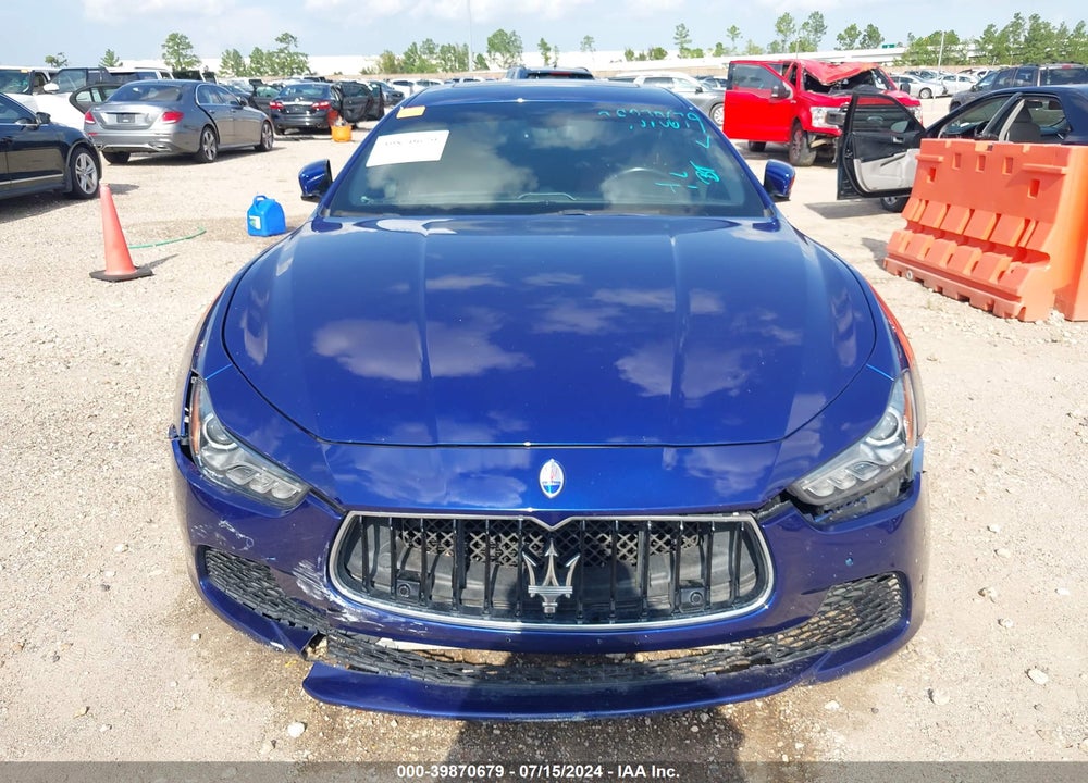 2015 MASERATI GHIBLI S Q4 VIN: ZAM57RTA5F1142398