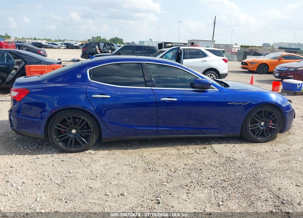 2015 MASERATI GHIBLI S Q4 VIN: ZAM57RTA5F1142398