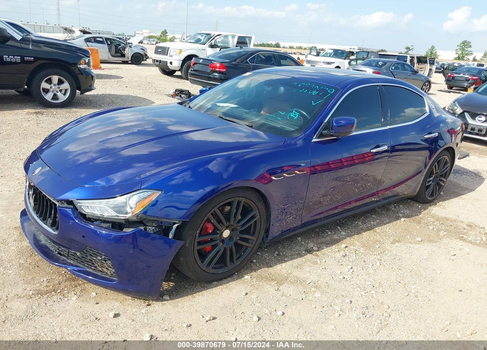 2015 MASERATI GHIBLI S Q4 VIN: ZAM57RTA5F1142398