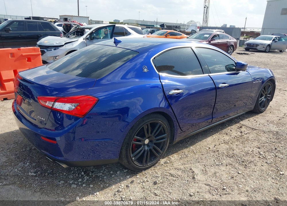 2015 MASERATI GHIBLI S Q4 VIN: ZAM57RTA5F1142398
