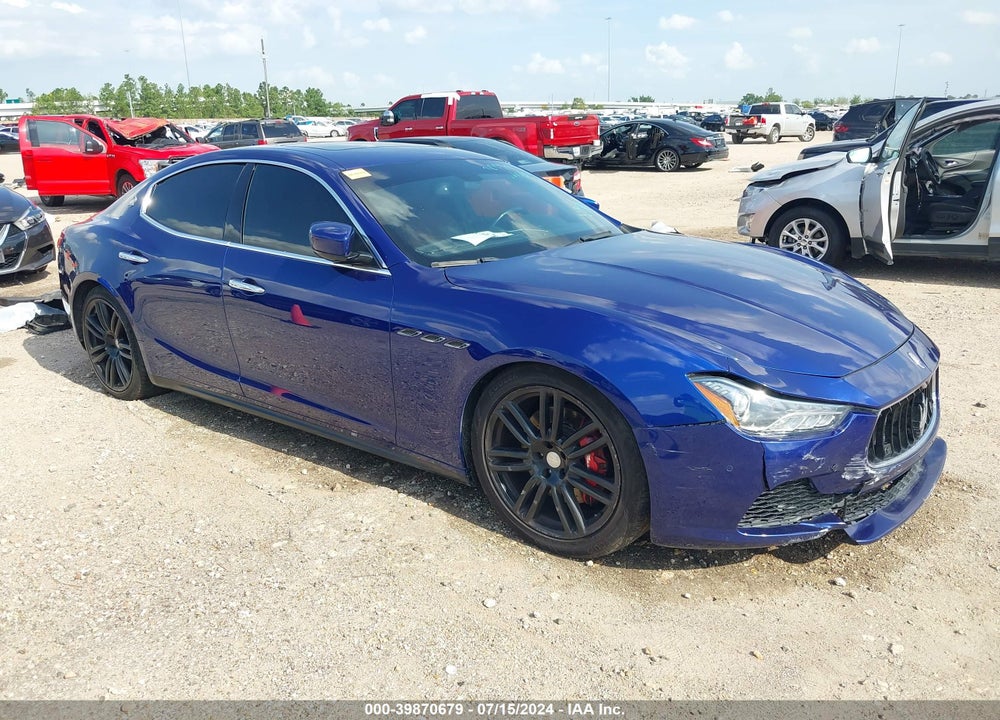 2015 MASERATI GHIBLI S Q4 VIN: ZAM57RTA5F1142398