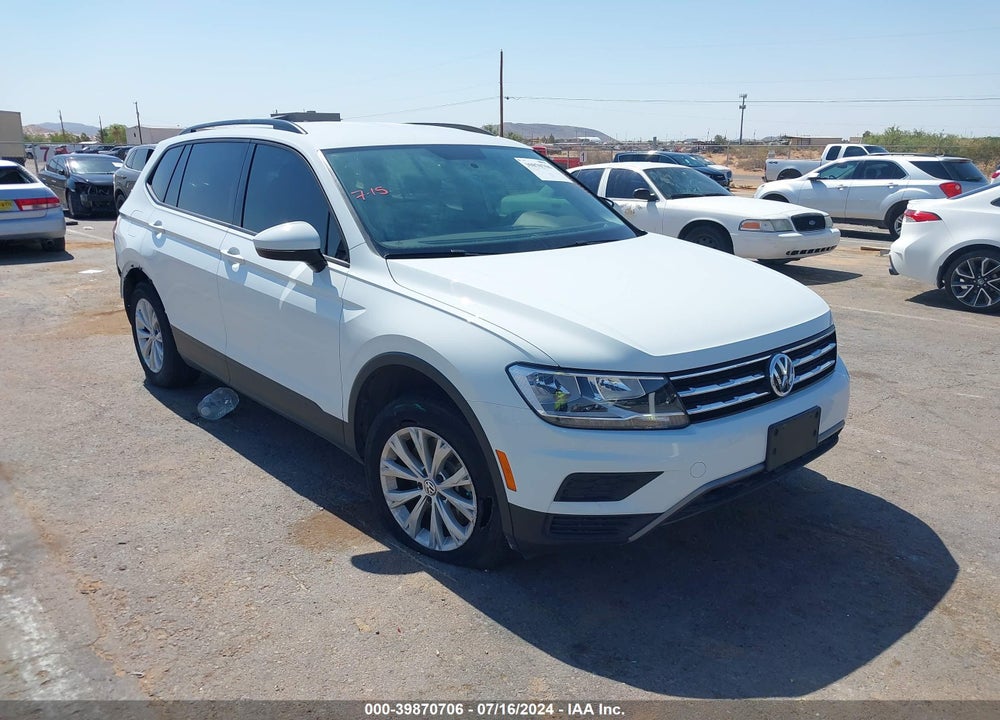 2018 VOLKSWAGEN TIGUAN 2.0T S VIN: 3VV1B7AX0JM091886