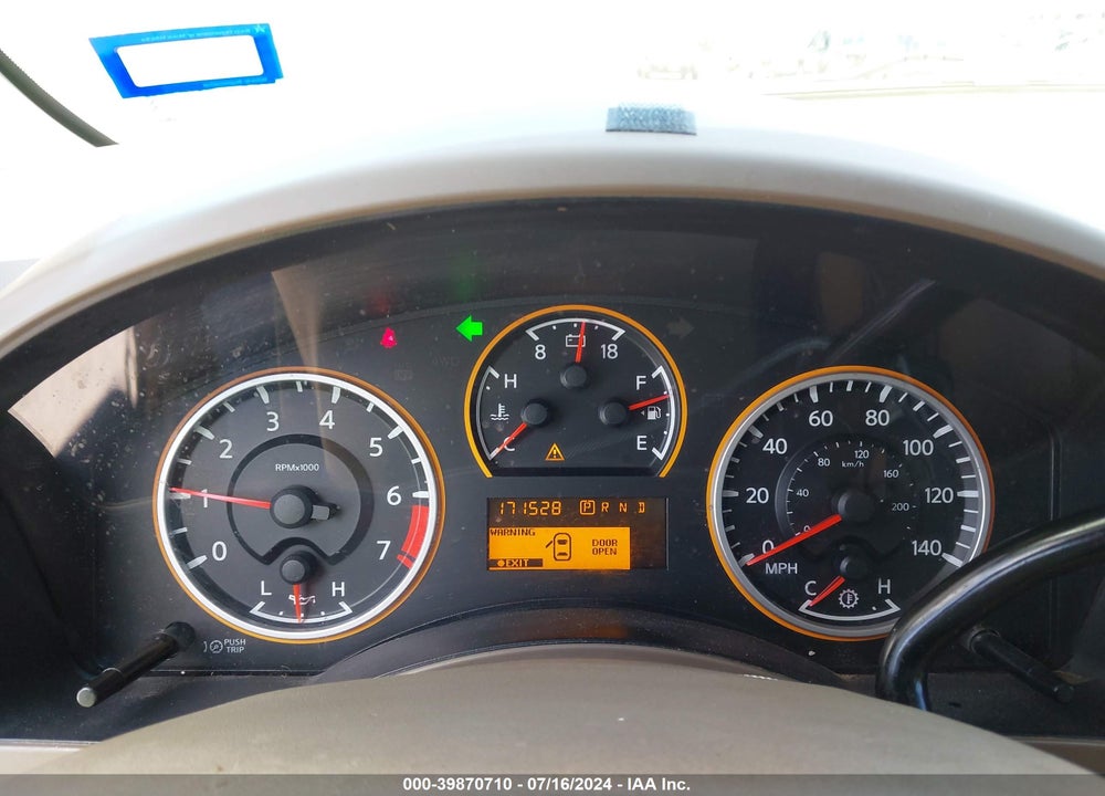 2008 NISSAN TITAN SE/XE VIN: 1N6BA07D08N339822