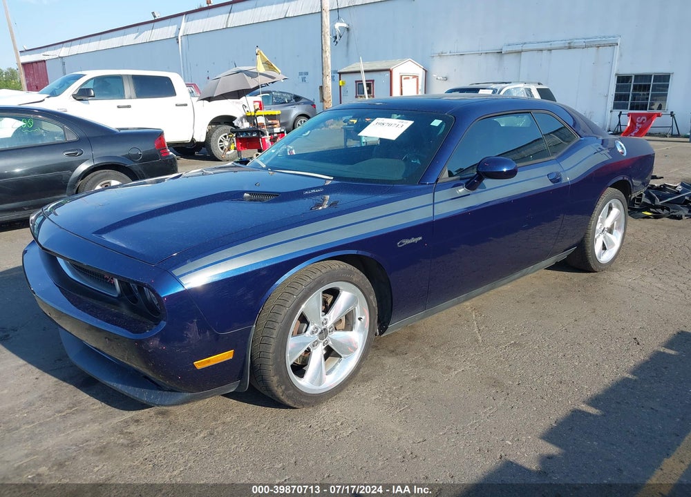 2014 DODGE CHALLENGER R/T CLASSIC VIN: 2C3CDYBT4EH158467