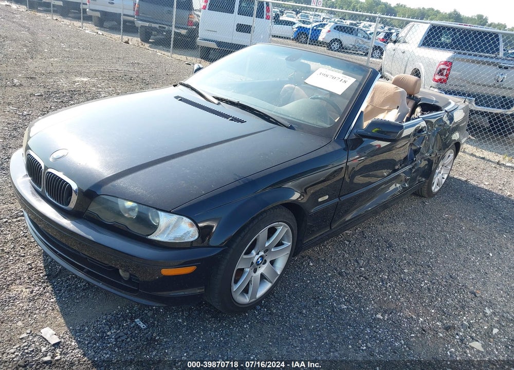 2003 BMW 325CI VIN: WBABS334X3PG92444