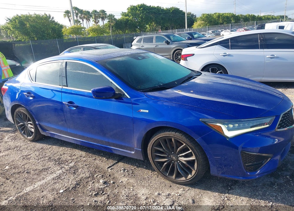 2021 ACURA ILX PREMIUM A-SPEC PACKAGES/TECHNOLOGY A-SPEC PACKAGES VIN: 19UDE2F83MA005223