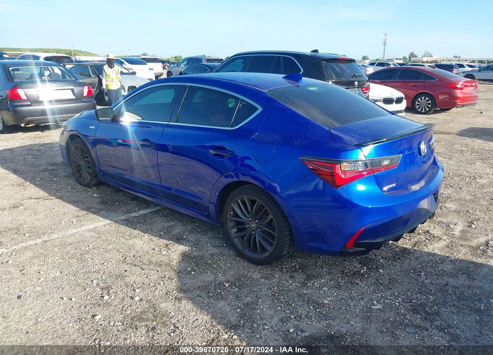 2021 ACURA ILX PREMIUM A-SPEC PACKAGES/TECHNOLOGY A-SPEC PACKAGES VIN: 19UDE2F83MA005223