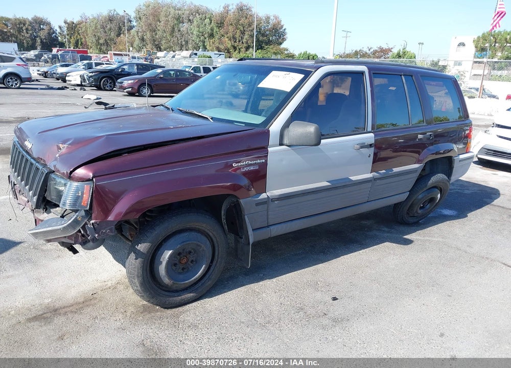1994 JEEP GRAND CHEROKEE LAREDO VIN: 1J4GZ58Y9RC120459
