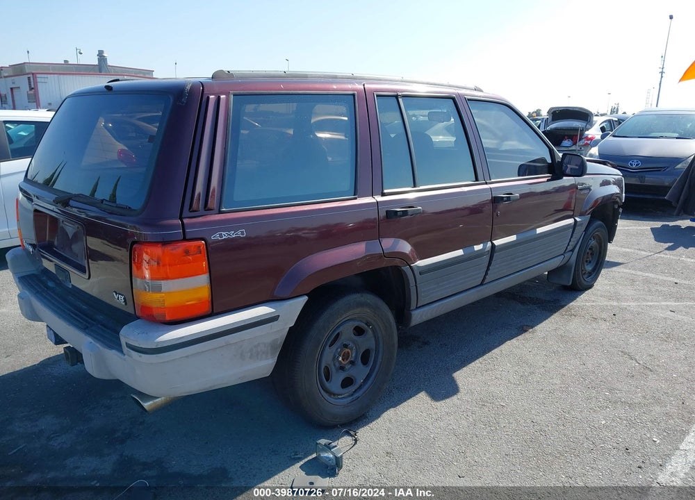 1994 JEEP GRAND CHEROKEE LAREDO VIN: 1J4GZ58Y9RC120459