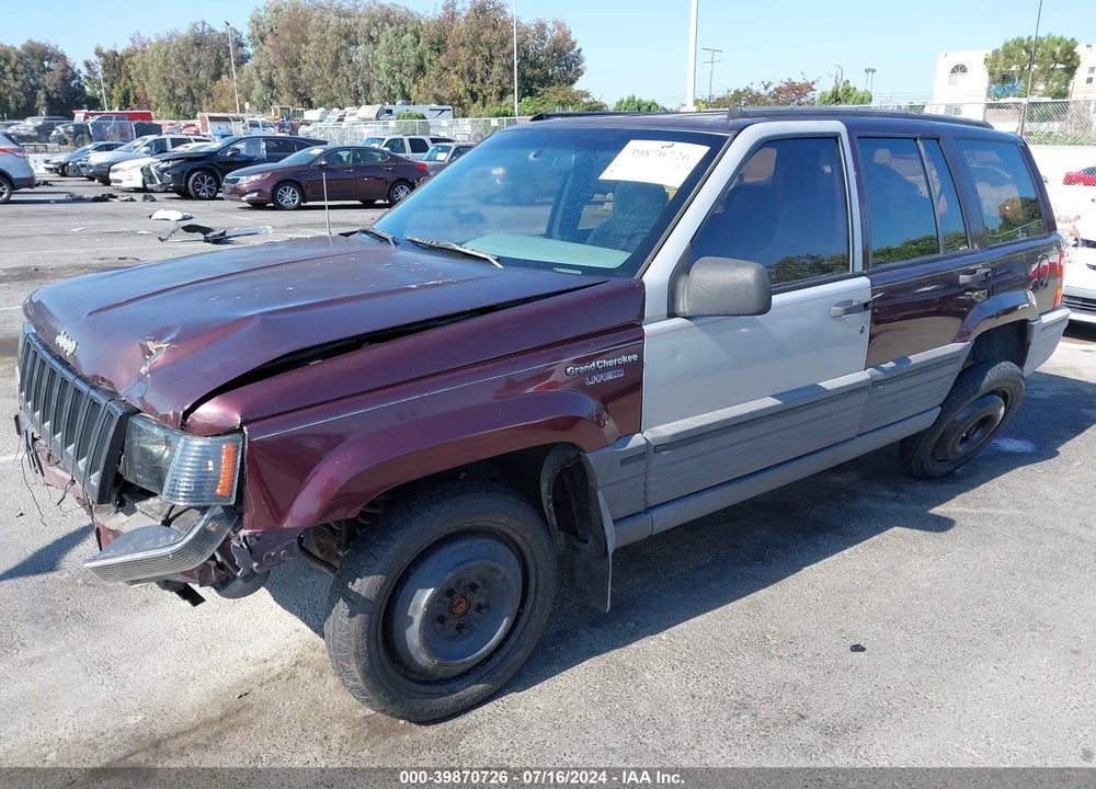 1994 JEEP GRAND CHEROKEE LAREDO VIN: 1J4GZ58Y9RC120459